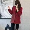 Suit Jacket Women's Spring Temperament Korean Version of The Wild Small Commuter Khaki Suit Jacket Women