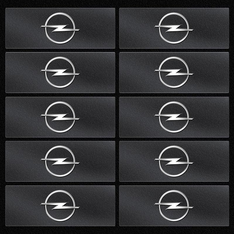 2/5/10 Stück Auto Logo Aufkleber Mittelkonsole Aufkleber Autozubehör Für Opel Astra H G J Insignia Mokka Zafira Corsa Vectra C D Antara