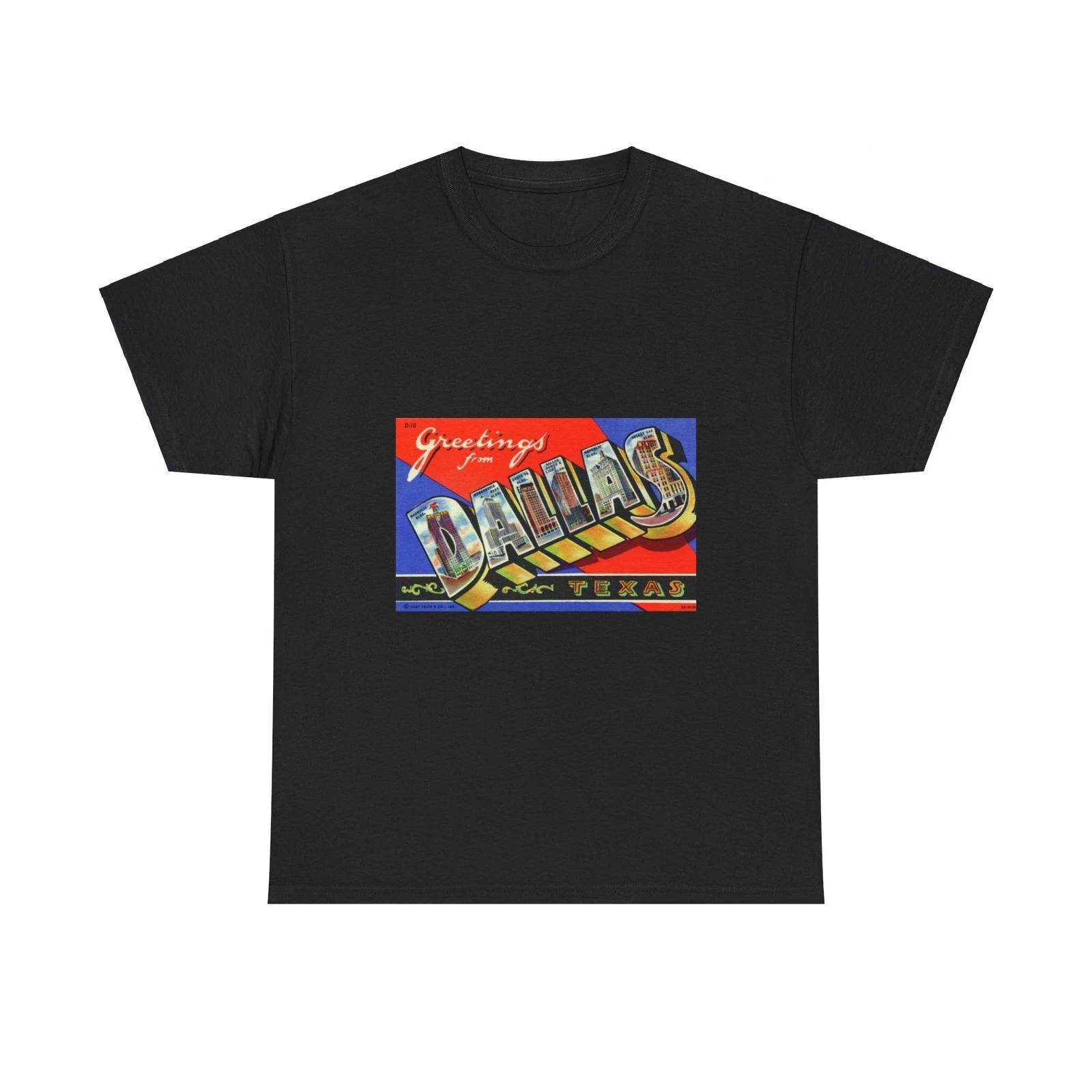 Greetings from Dallas Texas (Greeting Postcards) T shirt 2XL