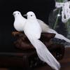With Clip Handmade Home Furnishing Wedding Decoration Feather Bird Dove Fake Bird Imitation Bird