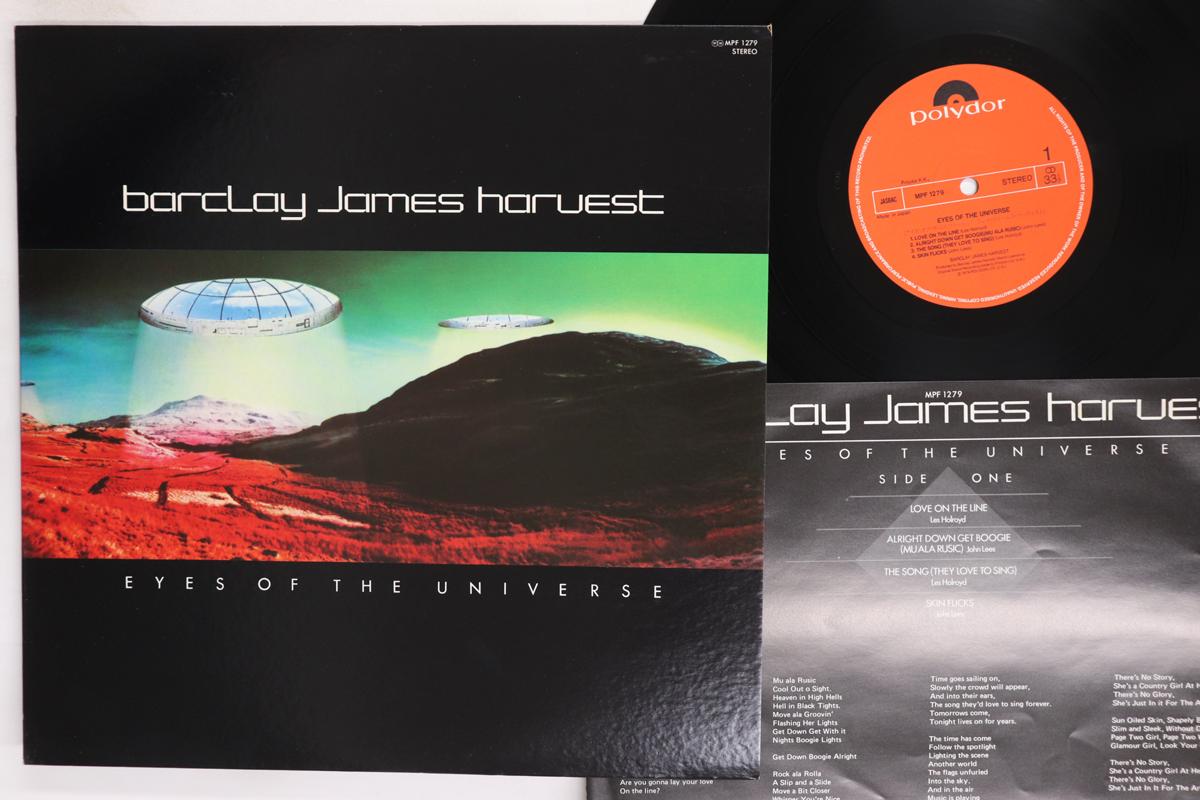 

LP Record BARCLAY JAMES HARVEST Eyes Of The Universe MPF1279 POLYDOR 1980 Japan Rock Used