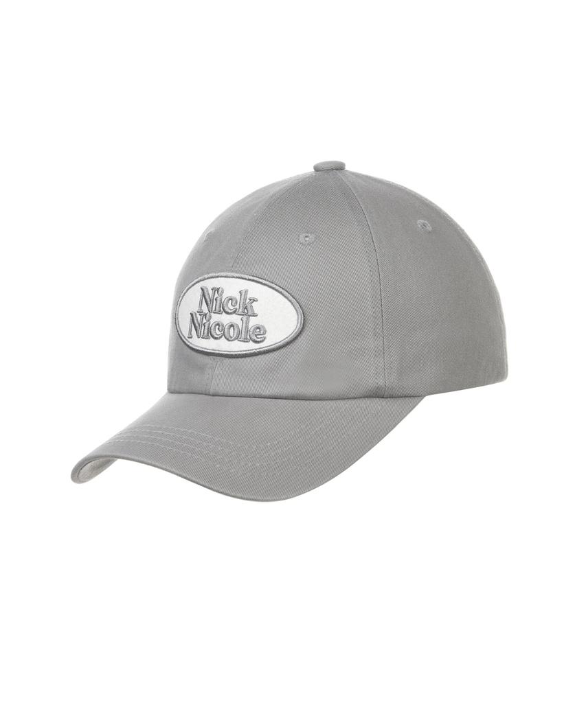Nigaennikol Oval Wappen Ball Cap_Gray