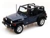 Maisto Jeep Wrangler Rubicon Blue 31663 - 1/18 Scale Diecast Toy Car