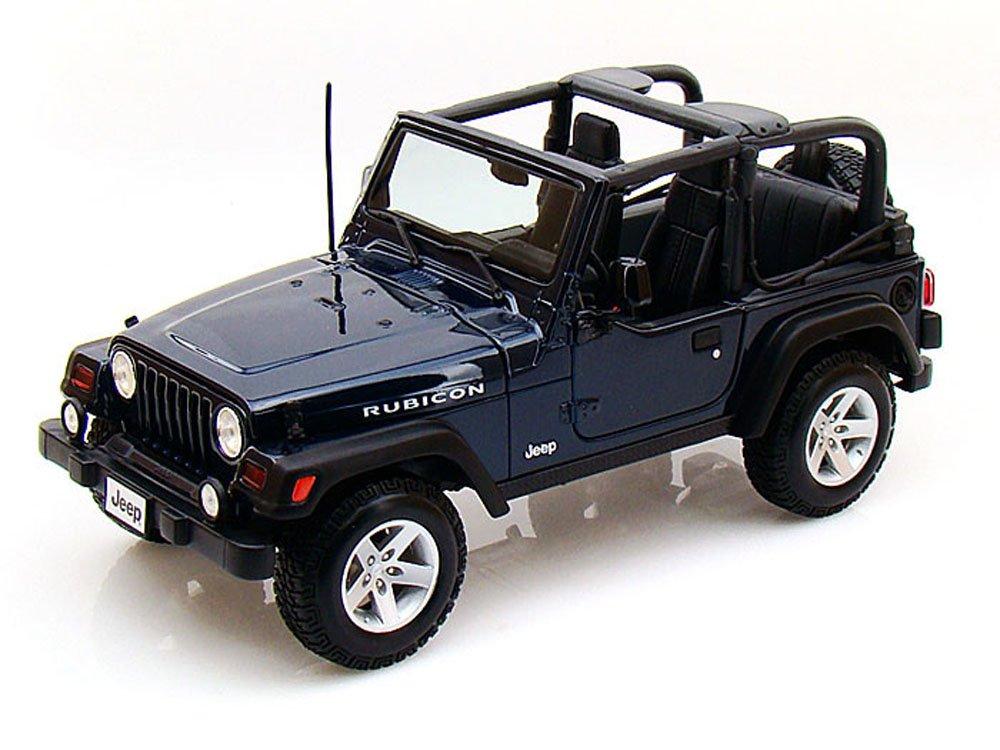 

Maisto Jeep Wrangler Rubicon Blue Scale литая модель игрушечного автомобиля 31663-1/18