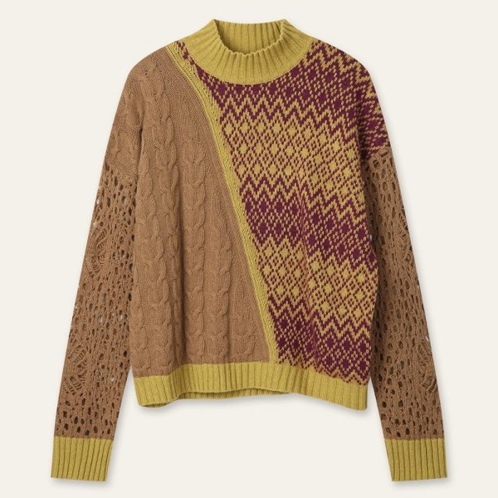 Oilily Knit Pattern  Owdf7kn031 Beige brown (83)/L(77)