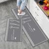 Kitchen Floor Mat Doormat Living Room Long Back Hallway Decor Carpet Bathroom Entrance Doormat Household Non-slip Absorbent Mat