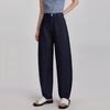 Elle Straight Leg High Waist Loose Wide Leg Jeans Women jeans Denim-Blue EQ47678