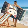 Little White Cat 2D Flat Print Beach Towel, Large Soft Quick Dry Towel for Beach Camping SwimmingXSTJ0915533