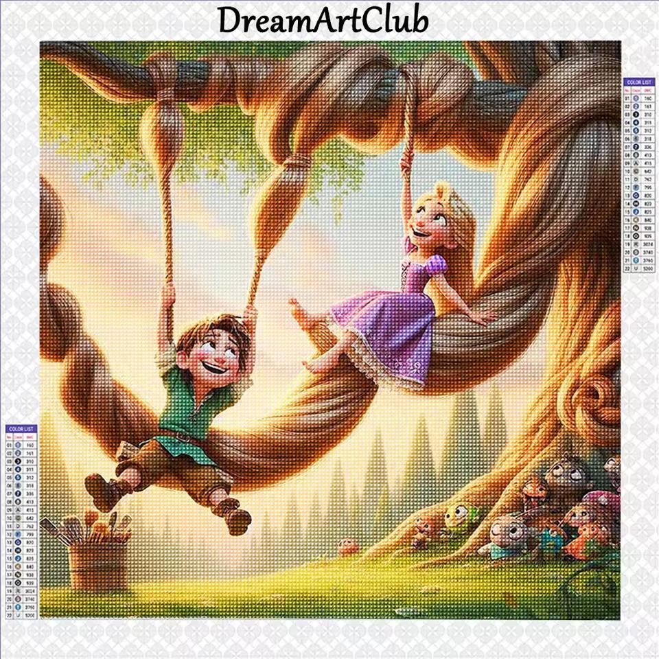 Disney Diamond Painting Kit 5D DIY Diamond Embroidery Cross Stitch Handmade Art Gift Crafts Home Decor