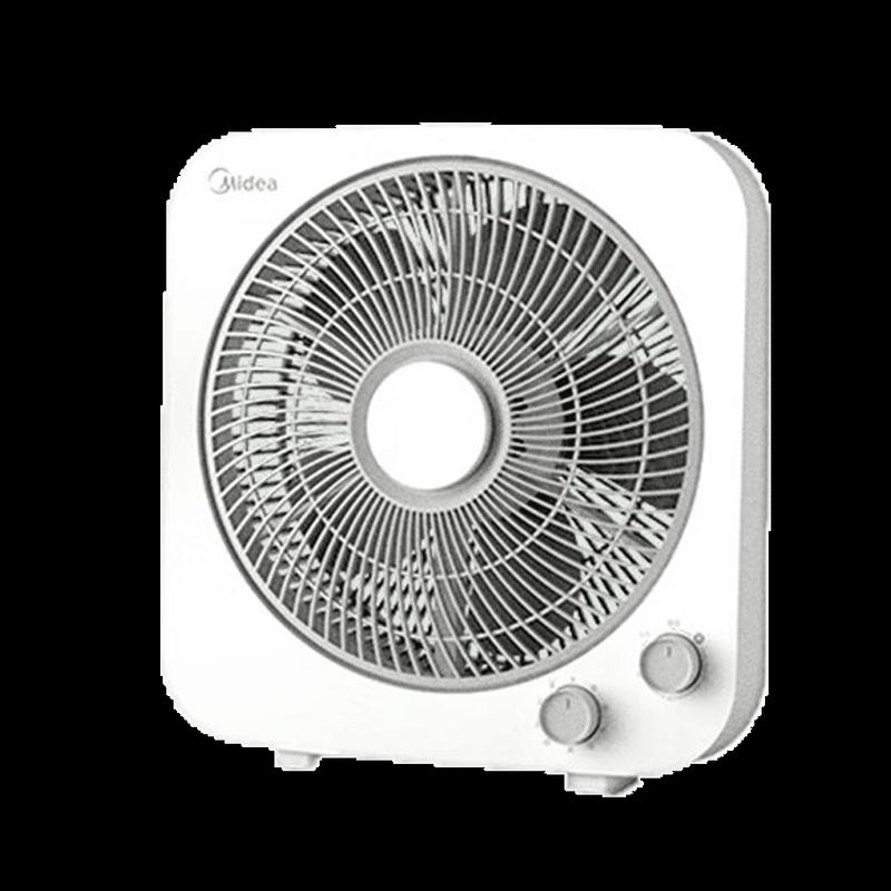 Midea Quiet Oscillating Desk Fan with Timer and Tip-Over Protection