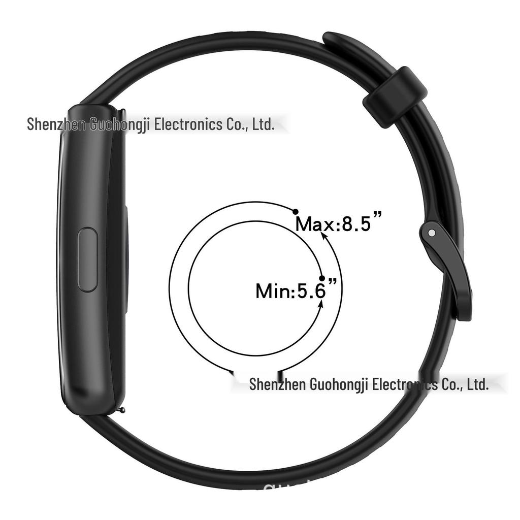 Silikonový řemínek pro Huawei Band 7 - Kompatibilní náhrada za oficiální verzi a verzi Honor.