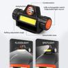 Wiederaufladbare COB LED USB Stirnlampe Stark Magnetisch Leistungsstarke Scheinwerfer Super Hell Wasserdicht Stirnlampe Für Outdoor Angeln