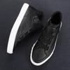 Modische Herren-Sneaker für Frühling und Herbst, hohe Lederschuhe, Schlupfstiefeletten für Herren, modisch, allgleiches, bequemer Vulkanisierungsschuh