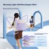 M&G Primary School Backpack Lightweight Ergonomic Children's Shoulder Bag for Grades 4-6 Small Square