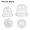 Fuel For Primer Bulb 2 Pieces Set Compatible with Mower Blower Chainsaw Plastic Parts for Reliable Engine Starting