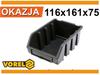 black storage container s 116 x 161 x 75 / 78831 / VOREL