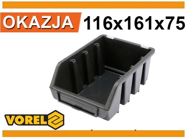 black storage container s 116 x 161 x 75 / 78831 / VOREL