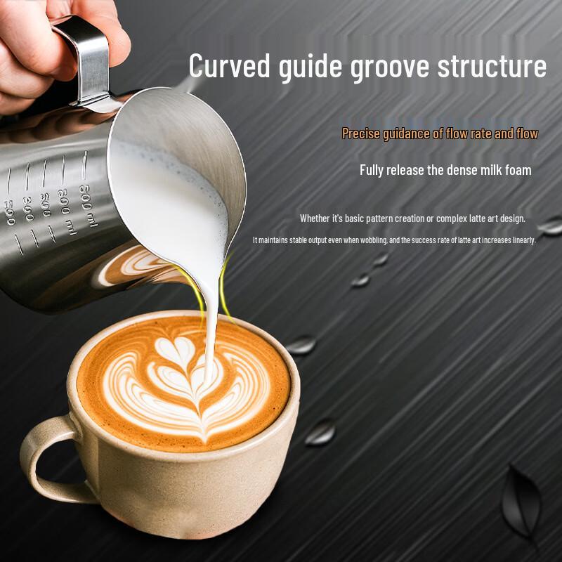 Xihe Stainless Steel Measuring & Frothing Pitcher