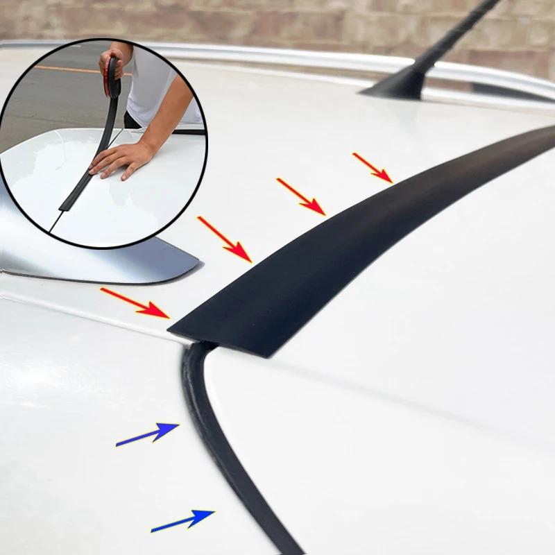 1PC 1.6M/62.99in Universal Sealing strip along the gap on the roof Anti Dust Accessories For SUV Hatchback