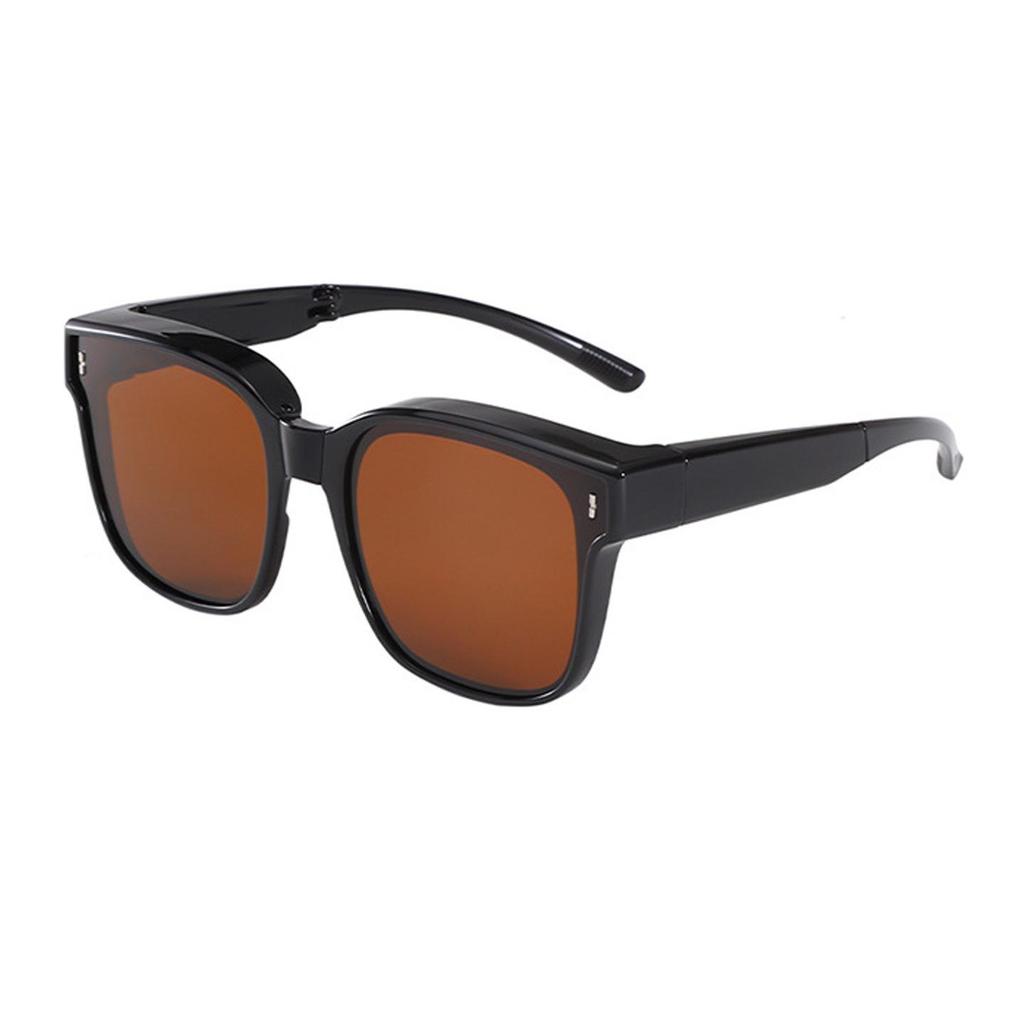 Faltbare TR90 Polarisierte Aufsteck-Brille mit Sehstärke und UV-Schutz für Damen & Herren