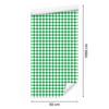 Geometric rhombus wallpaper mint, green and white 50x1000