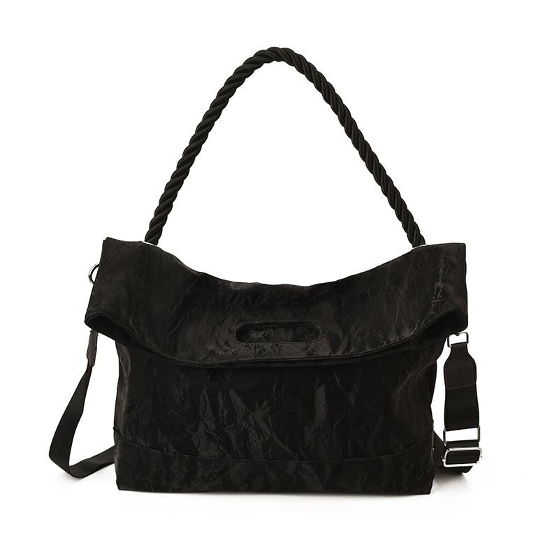 Small Niche High-end Tote Bag, Women s New Fashionable Large Capacity Crossbody Bag, Travel Bag чёрный
