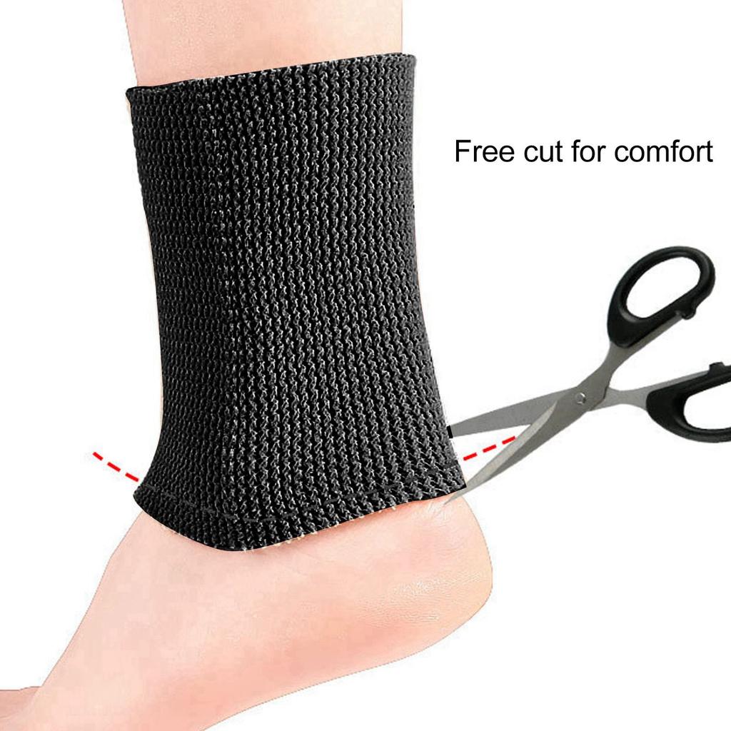 Ankle Brace Compression Sleeve Elastic Sports Ankle Sleeve for Men Women   Skating