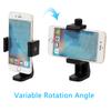 Tripod Mount Universal 360 Degree Mobile Phone Clip for 1/4" Screw Holes Cellphone Holder Desk Tripod Adapter For Phone