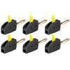 4mm No Solder Wire Connector High Current 32A Banana Plug Electrical Test Block Power Testing Instrument Plug Musical Speaker