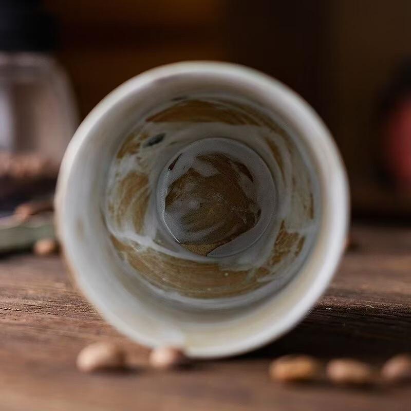 OLOEY Hand-Painted Ceramic Travel Mug