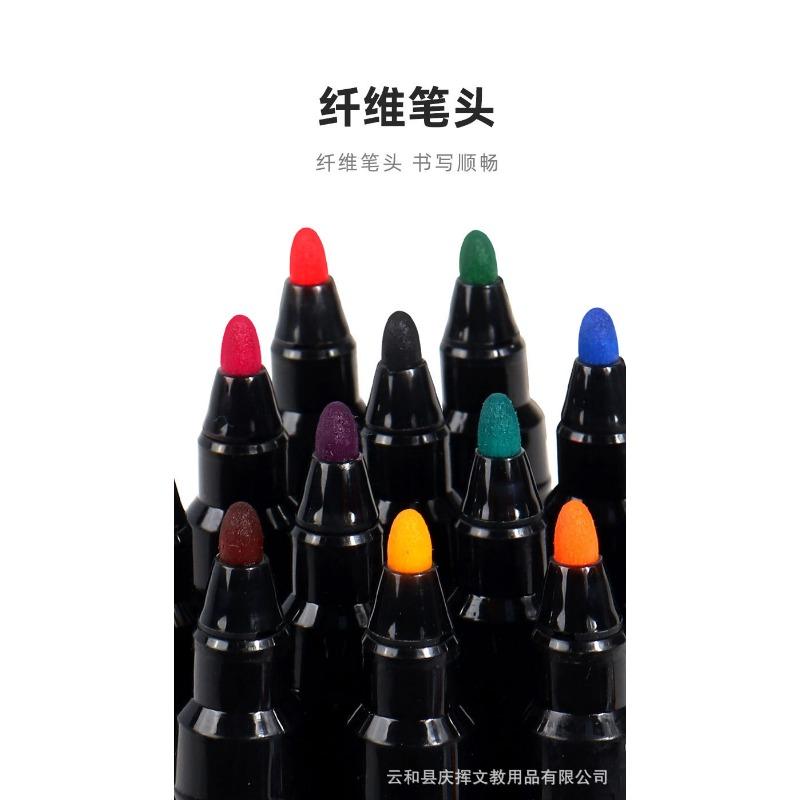 Colors Magnetic Erasable Whiteboard Marker With Brush For Office Kids Drawing Graffiti