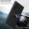 Suitable for Samsung S25 Ultra Mobile Phone Case S23fe Full-inclusive Liquid Silicone S24plus Ring Holder Note20