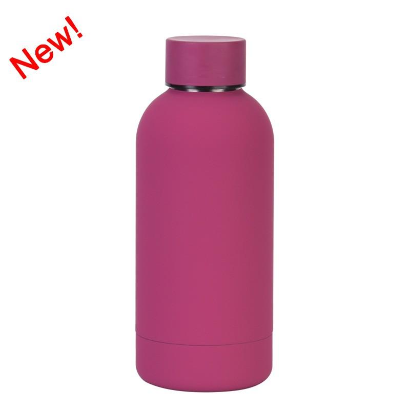 350ml Double Wall Stainless Steel Vacuum Insulated Travel Mug Mini Water Bottle Office Gym Car