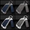 Leather Zinc Alloy Car Key Cover Case Shell for VW Golf 8 Mk8 2020 for Skoda Octavia 4 8 A8 MK4 VAG Group 2021 Car Accessories