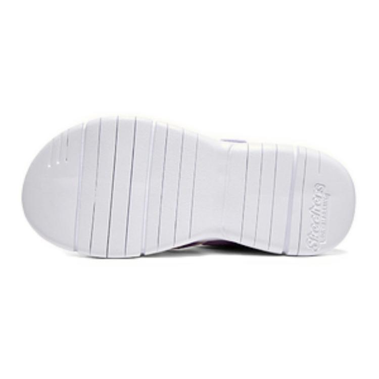 Skechers Kids Non-Slip Kick-Resistant Sandals Kids sandals White Purple 302969L-WLV