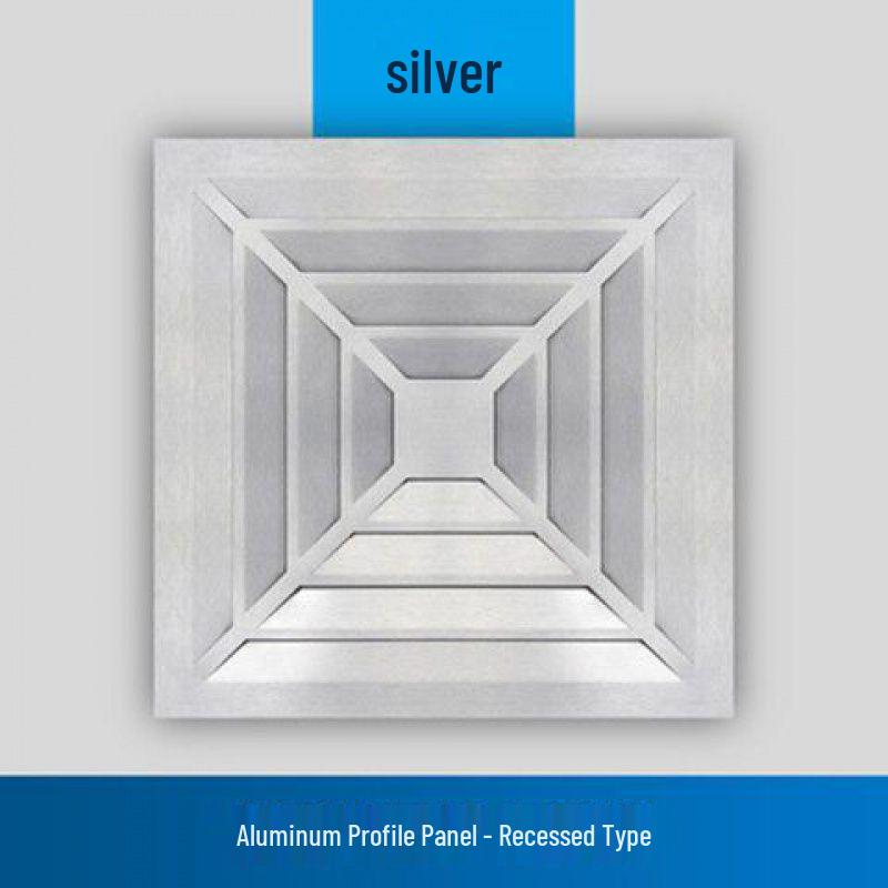 

Бесшумный встраиваемый потолочный вентилятор для ванной и кухни 40W Budget Model [30x30 Integrated Ceiling]