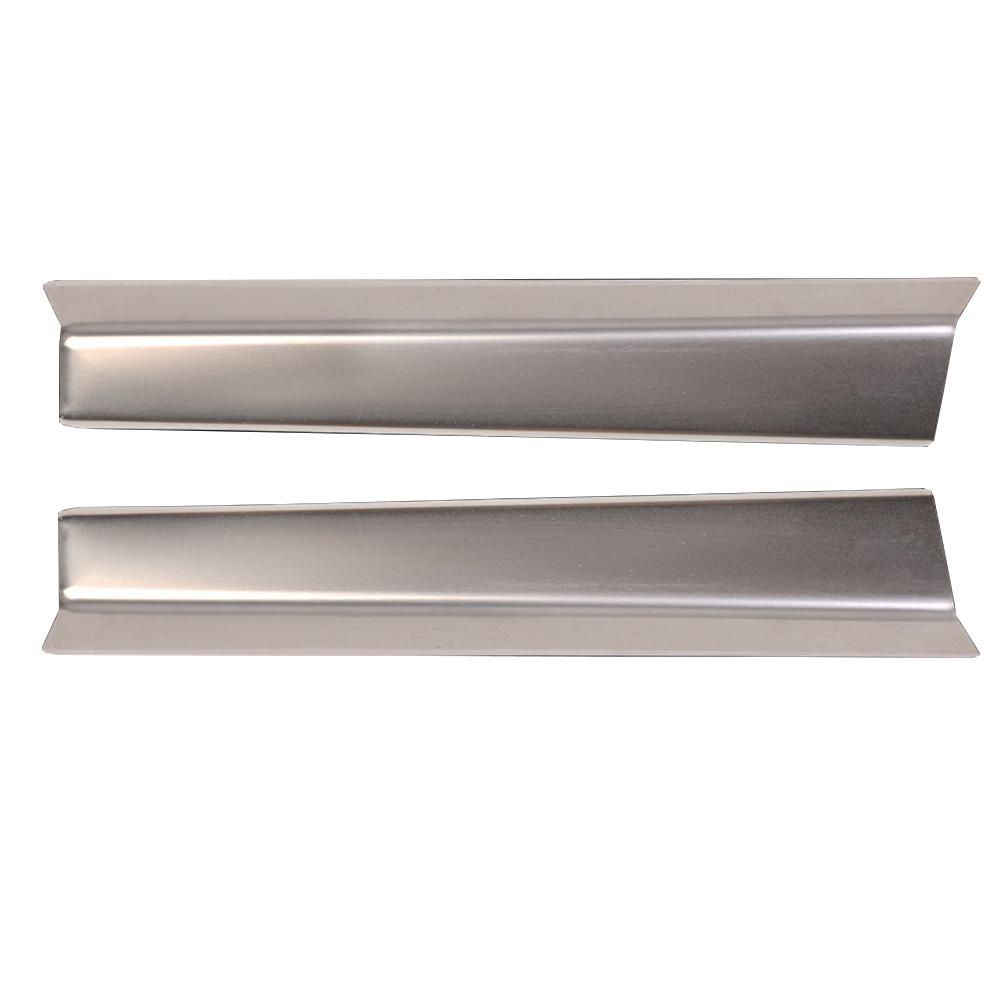 High Quality 2PCS Stainless Steel for Volvo S60 /S60L/ V60/ XC60 Cup Holder Armrest Box Silver Decoration Accessories