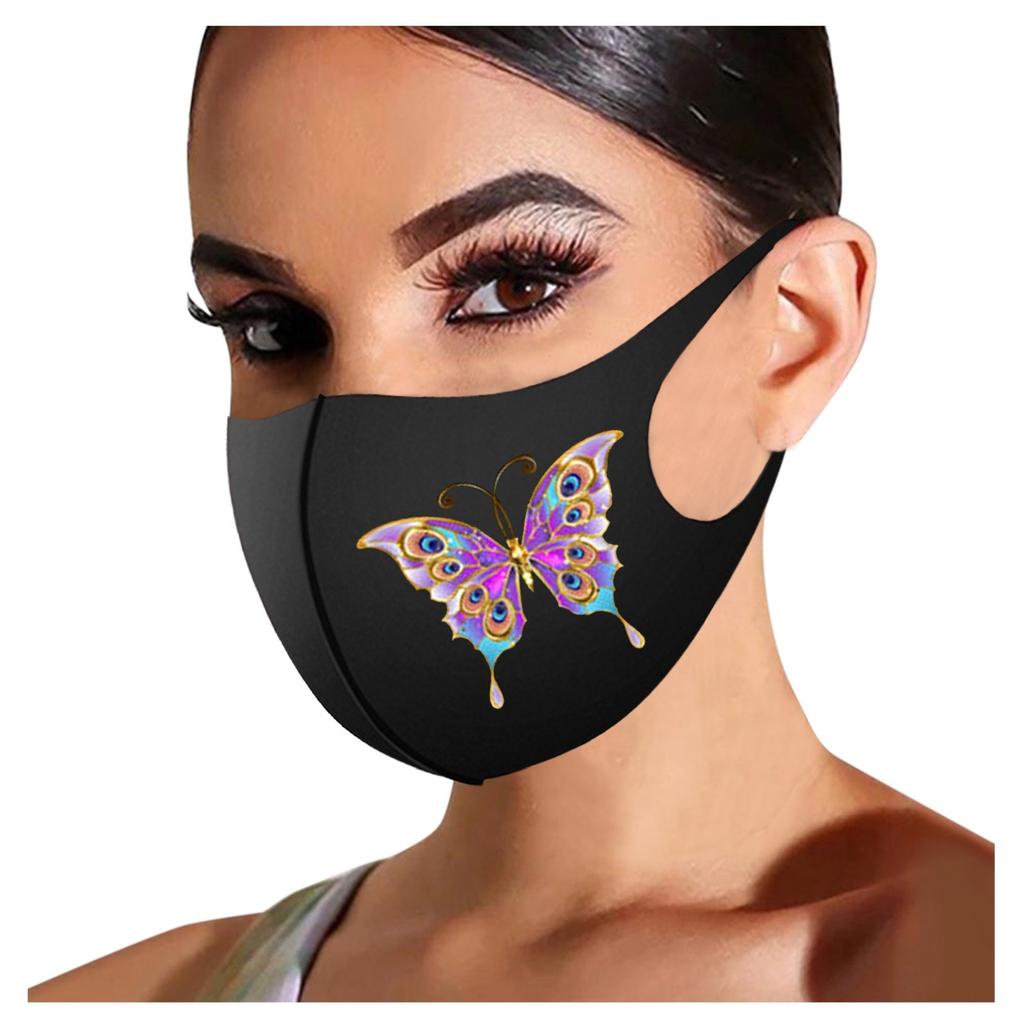 Adult Mask Printed Mask for  Washable Face Mask