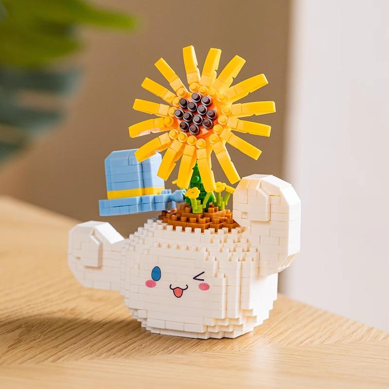 Compatible Lego Micro Cartoon Figurine Building Block - Educational Toy for Kids