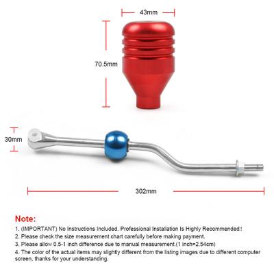 Short Throw Shifter With Gear Shift Knob For Peugeot 206 1999-2000