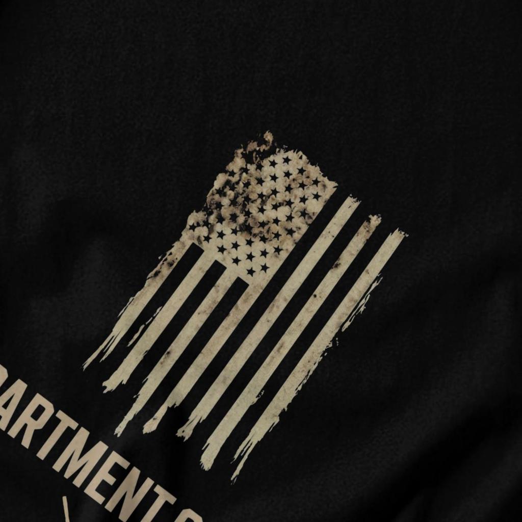 Men T Shirt Department Of War Retro Cotton Y2K Graphic Tees Unisex Clothing T Shirts