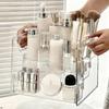 2026 Cosmetic Desktop Storage Box, Acrylic High-Grade Dust-Proof Perfume and Skin Care Product Organizer, Three-Layer Step Display and St