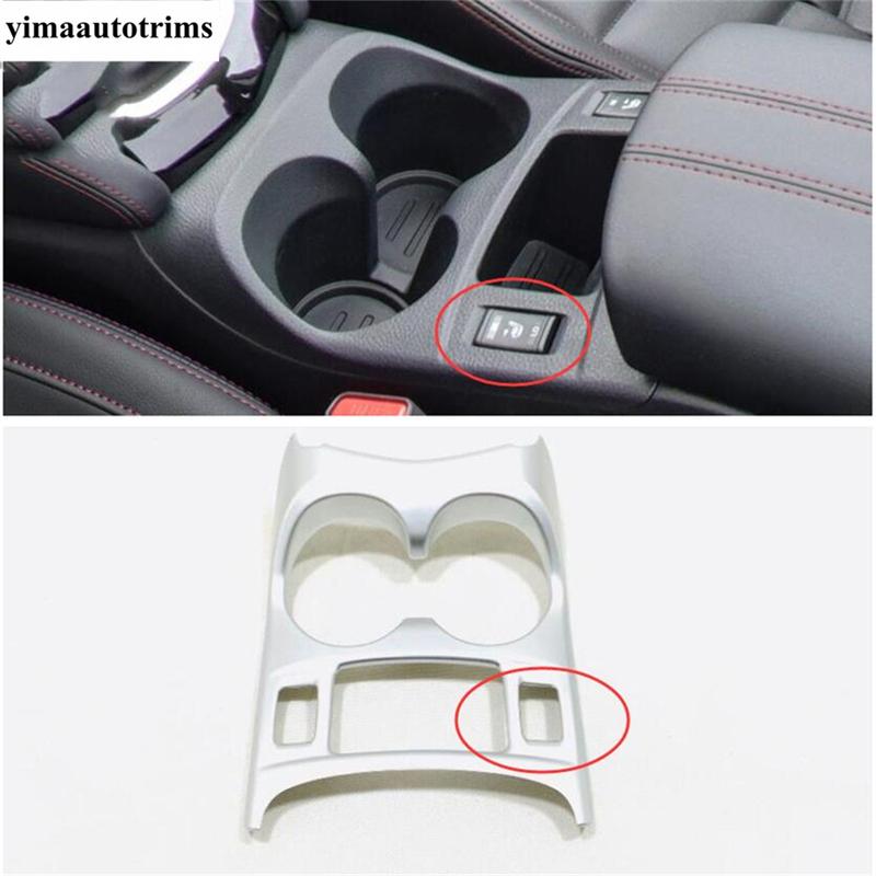 Center Console Gear Shift Box Panel Water Cup Holder Frame Cover Trim For Nissan Qashqai J11 2014 -  Accessories Interior