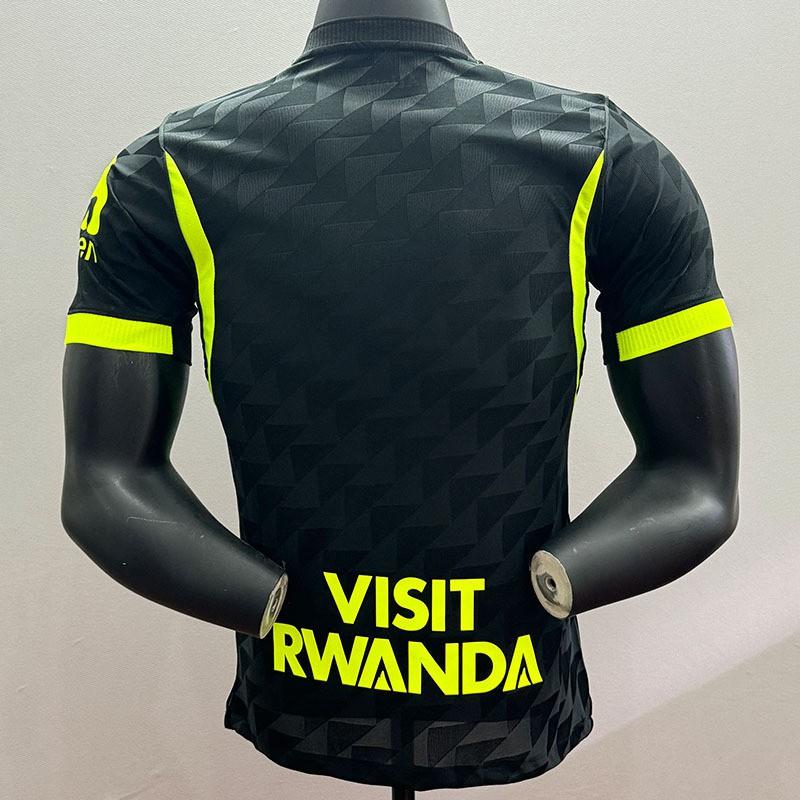Atletico Madrid 2026-2027 Away Match Jersey Mens Short Sleeve Football Uniform Bamboo Fiber