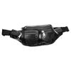 Large Capacity Men's Waist Bag Leather Multifunctional Casual Fanny Bag Multi-layers Quick Release Travel Chest Bag Camping