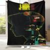 Jung Hoseok J Hope Kpop B-BTS Flannel Blanket,Ultra Soft Warm Plush Throw for Home Bedroom Bed Sofa Cover Office Camping gift