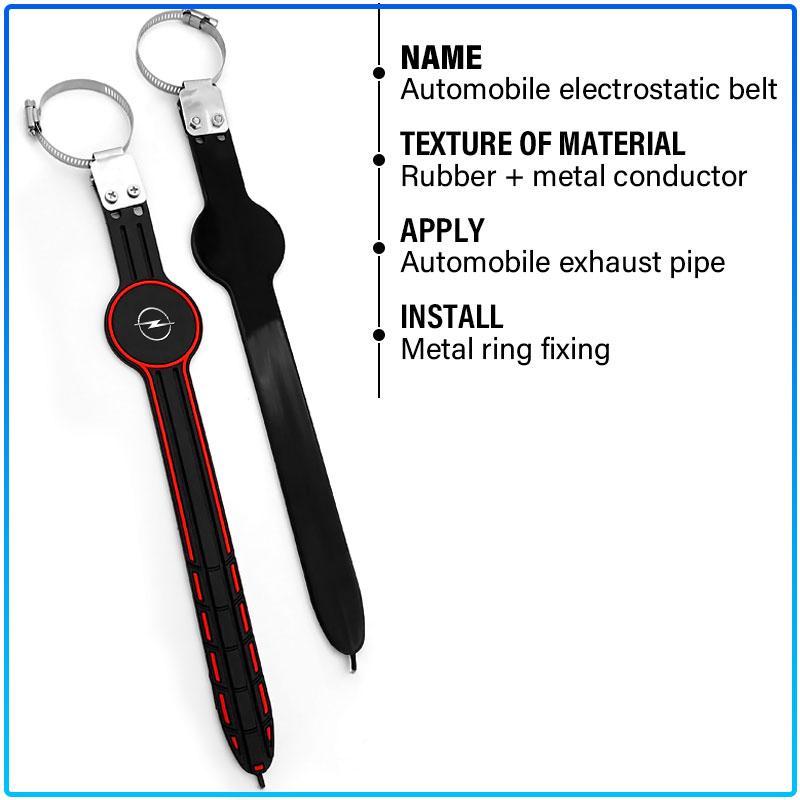 Car Static Belt Car Grounding Chain Anti-static Supplies Strip Car Tool For Opel Astra H G J Insignia Mokka Zafira Corsa Vectra B C D