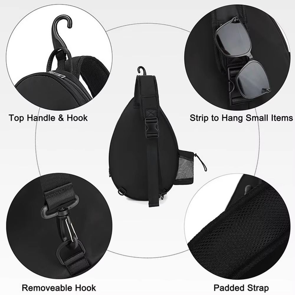 Crossbody Tennis Crossbody Bag Large Capacity Sports Fitness Bag Tennis Racket Bag  Sports