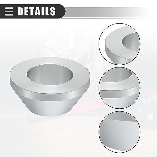 ACROPIX Manual Tire Changer Centering Cone for Universal Vehicles Metal Silver Tone