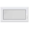 Ventana de Sótano RISOR 110 x 60 cm PVC y Vidrio Blanco